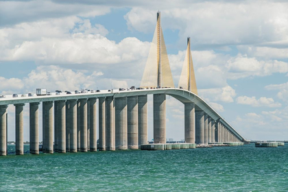Picture of FLORIDA-ST PETERSBURG-SUNSHINE SKYWAY BRIDGE
