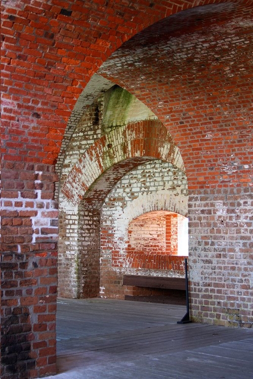 Picture of FORT PULASKI BRICK ARCHES-TYBEE ISLAND-GEORGIA-USA