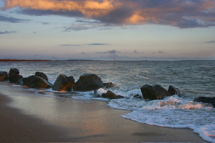 Picture of SUNRISE ON TYBEE ISLAND BEACH-GEORGIA-USA