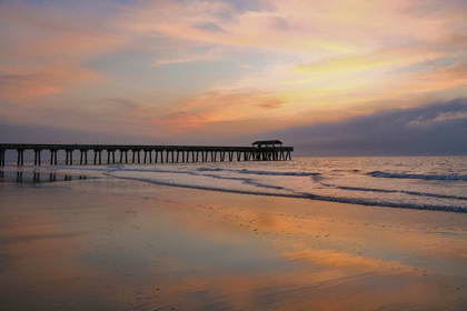 Picture of SUNRISE ON TYBEE ISLAND BEACH-GEORGIA-USA