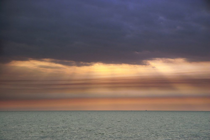 Picture of SUNRISE ON TYBEE ISLAND BEACH-GEORGIA-USA