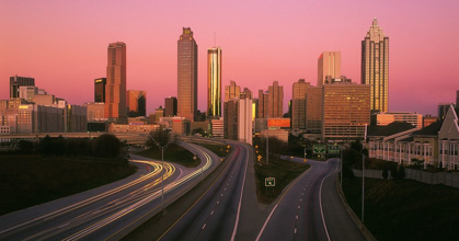 Picture of ATLANTA GEORGIA SKYLINE AT SUNRISE