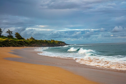 Picture of PALIKU AKA DONKEY BEACH IN KEALIA IN KAUAI-HAWAII-USA