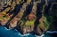 Picture of AERIAL VIEW OF THE NAPALI COASTLINE IN KAUAI-HAWAII-USA