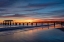 Picture of VIVID SUNRISE CLOUDS SILHOUETTE WAIMEA PIER IN KAUAI-HAWAII-USA