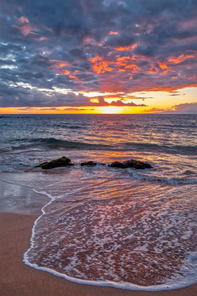 Picture of SUNSET ON WAILEA BEACH-MAUI-HAWAII-USA