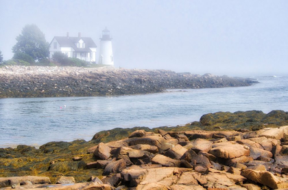 Picture of MAINE PROSPECT HARBOR LIGHT-PROSPECT HARBOR POINT-WINTER HARBOR