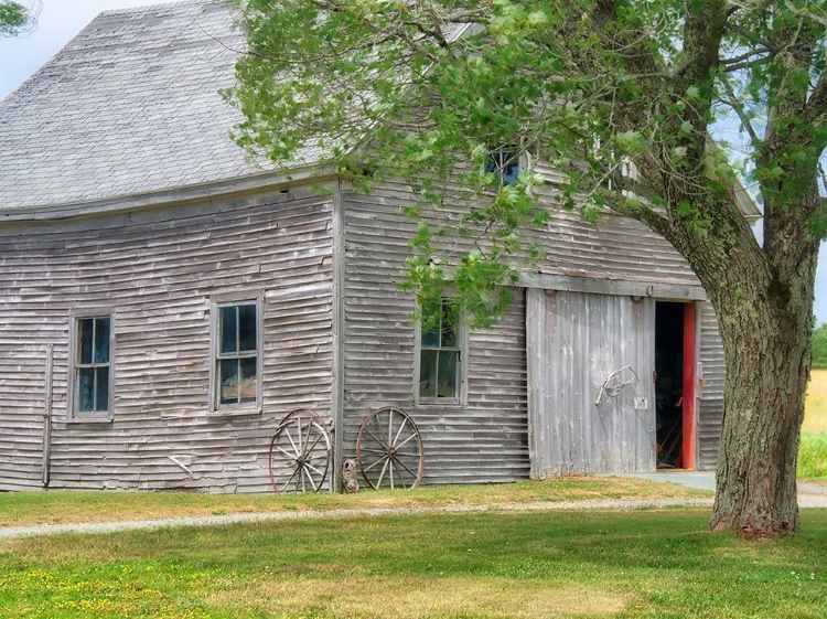 Picture of MAINE HISTORIC STONE BARN FARM (1820) IN BAR HARBOR