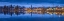 Picture of MAINE-KENNEBUNKPORT-VILLAGE REFLECTION-WINTER-DUSK