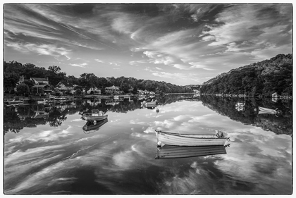 Picture of NEW ENGLAND-MASSACHUSETTS-CAPE ANN-GLOUCESTER-ANNISQUAM-LOBSTER COVE-REFLECTIONS