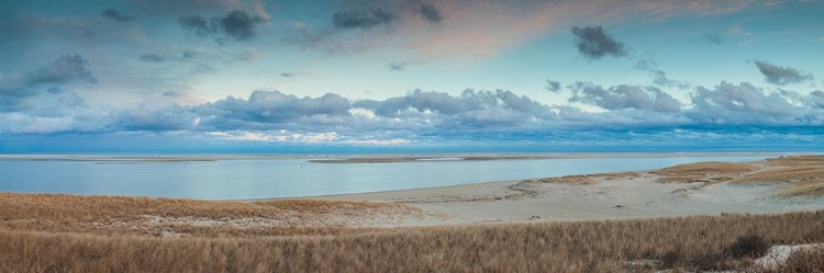 Picture of NEW ENGLAND-MASSACHUSETTS-CAPE COD-CHATHAM-CHATHAM LIGHT BEACH-DUSK