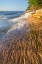 Picture of ELLIOT FALLS FLOWING OVER LAYERS OF AU TRAIN FORMATION SANDSTONE AT MINERS BEACH