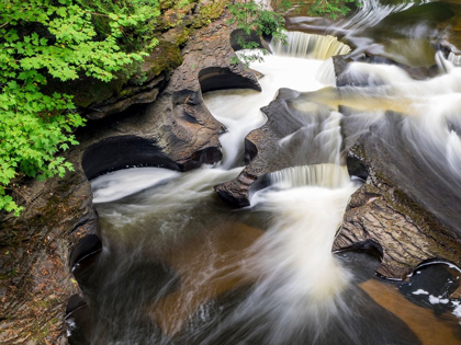 Picture of US-MICHIGAN-UPPER PENINSULA PRESQUE ISLE RIVER FALLS