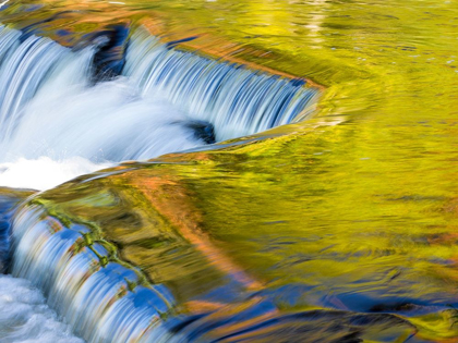 Picture of US-MICHIGAN-UPPER PENINSULA REFLECTIONS ON BOND FALLS