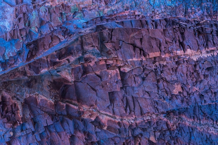 Picture of MINNESOTA-LAKE SUPERIOR TRAIL ON ROCK CLIFF 