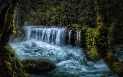 Picture of SPIRIT FALLS PANORAMA