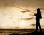 Picture of FISHING SILHOUETTE