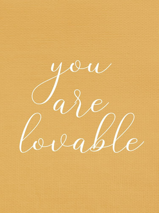 Picture of YOU ARE LOVABLE