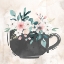 Picture of COFFEE FLORAL 2
