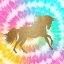 Picture of TIE DYE UNICORN 1
