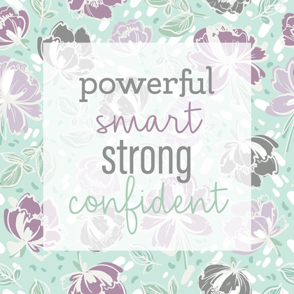 Picture of LILAC FLORALS PATTERN WORDS