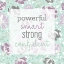 Picture of LILAC FLORALS PATTERN WORDS