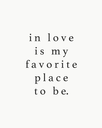 Picture of IN LOVE FAVE PLACE