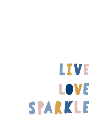 Picture of LIVE LOVE SPARKLE