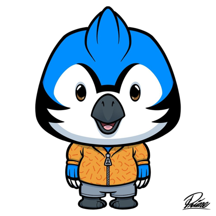 Picture of BALTHAZAR BLUE JAY