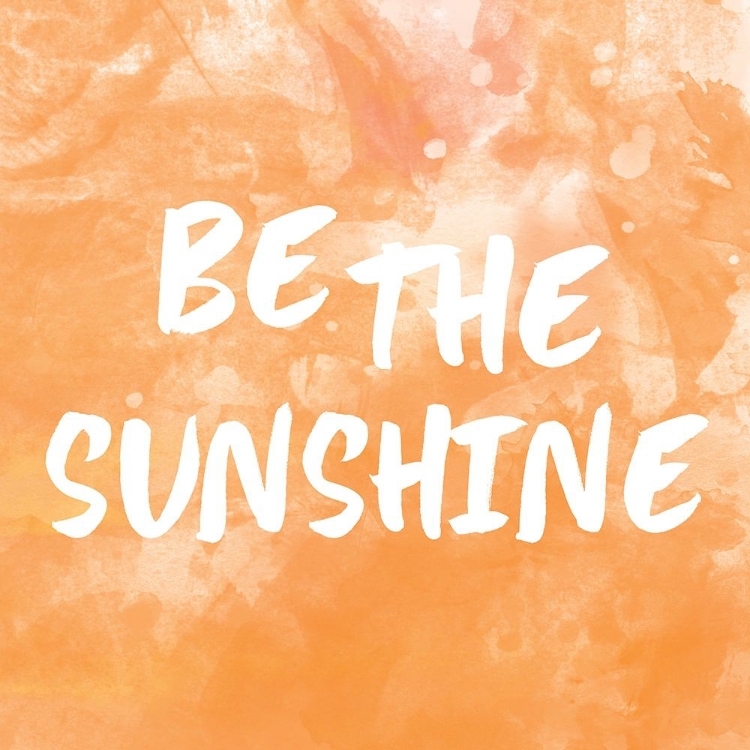 Picture of BE THE SUNSHINE WATERCOLOR