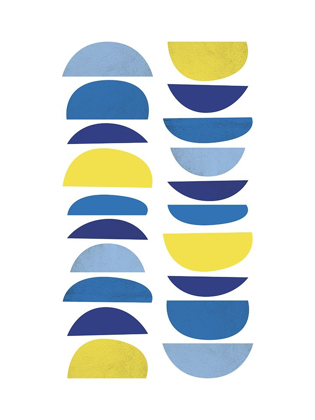 Picture of BLUE YELLOW MODERN 6