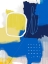 Picture of MODERN ABSTRACT YELLOW BLUE 1