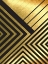 Picture of BLACK AND GOLD GEOMETRIC LINES 2