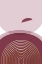 Picture of ABSTRACT MINIMALIST BURGUNDY GOLD 4