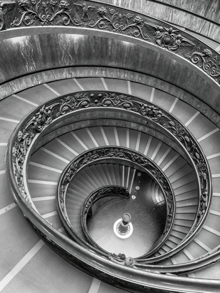 Picture of SPIRAL STAIRCASE AT THE VATICAN MUSEUM-ROME-ITALY