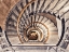 Picture of SPIRAL STAIRCASE FROM ABOVE IN A BUILDING-BIRMINGHAM-UK