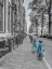 Picture of BICYCLE PARKED ON THE SIDEWALK-AMSTERDAM