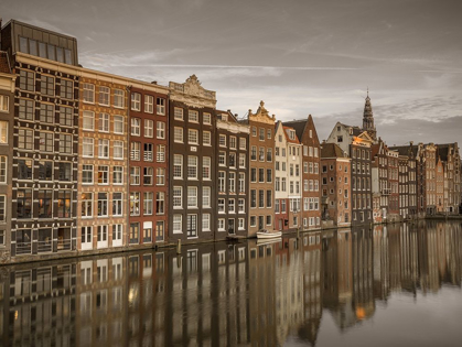 Picture of HOUSES ALONGSIDE CANAL-AMSTERDAM