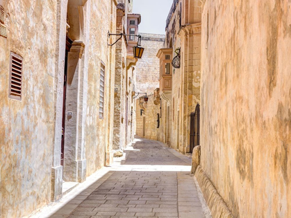 Picture of NARROW STREET OF MDINA CITY-MALTA