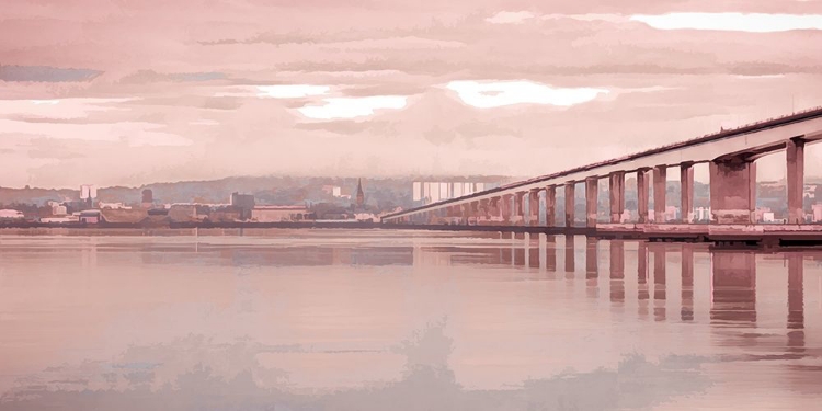 Picture of TAY ROAD BRIDGE OVER RIVER TAY-DUNDEE-SCOTLAND