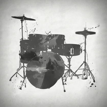 Picture of BLACK AND WHITE DRUMS