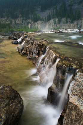 Picture of KOOTENAI FALLS-MONTANA-A SERIES OF CASCADES ON THE KOOTENAI RIVER