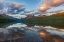 Picture of LATE AFTERNOON AT BOWMAN LAKE IN GLACIER NATIONAL PARK-MONTANA-USA