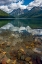 Picture of QUARTZ LAKE WITH VULTURE PEAK IN GLACIER NATIONAL PARK-MONTANA-USA