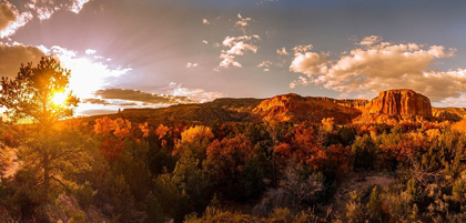 Picture of SUNSET AND FALL COLORS NEW MEXICO