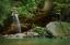 Picture of OLD MANS CAVE LOWER FALLS-HOCKING HILLS STATE PARK-OHIO