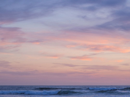 Picture of OREGON-CAPE ARCH-PACIFIC OCEAN EVENING LIGHT ON SURF