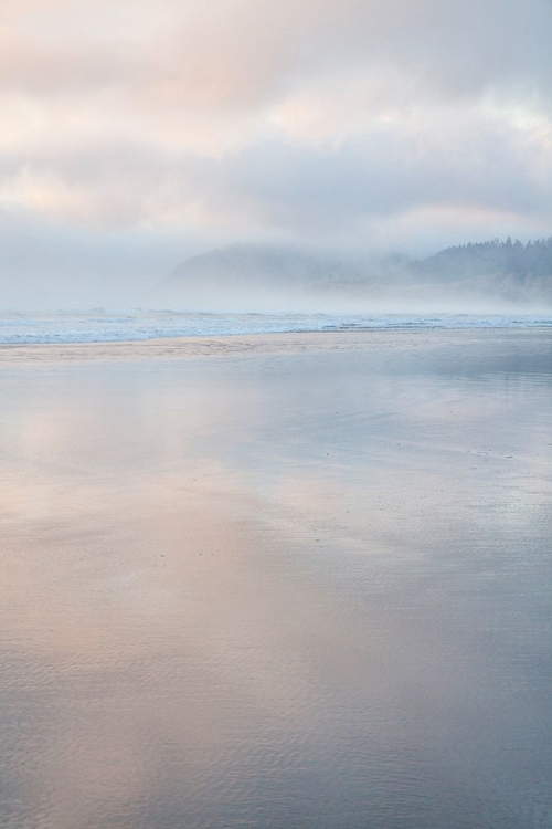 Picture of OREGON-CANNON BEACH LOOKING TO THE NORTH ALONG THE PACIFIC COAST LINE