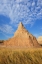 Picture of BADLANDS FORMATIONS AND MIXED GRASS PRAIRIE GRASSES BADLANDS NATIONAL PARK-SOUTH DAKOTA