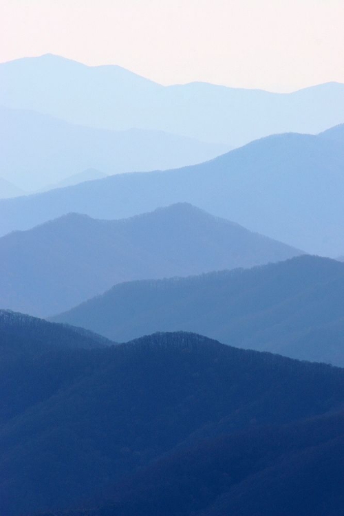 Picture of VIEW OF SMOKY MOUNTAIN RANGE FROM CLINGMANS DOME